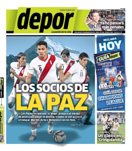DIARIOS DEPORTIVOS DE BOLIVIA diarios deportivos de bolivia: