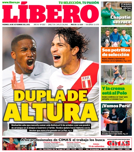 DIARIOS DEPORTIVOS DE BOLIVIA diarios deportivos de bolivia: