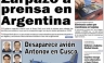 Conozca las portadas de los diarios peruanos para hoy martes 18 de diciembre