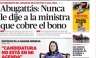 Conozca las portadas de los diarios peruanos para hoy domingo 23 de diciembre