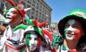 [FOTOS] Eurocopa 2012: Hinchas españoles e italianos ya viven la gran final