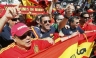 [FOTOS] Eurocopa 2012: Hinchas españoles e italianos ya viven la gran final