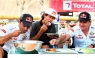 Príncipe Nasser Al Attiyah preparó ceviche antes de competir en el Dakar 2013