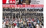 Conozca las portadas de los diarios peruanos para hoy lunes 7 de enero