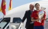 [FOTOS Y VIDEO] Selección de España llegó a su país con la Eurocopa 2012
