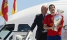 [FOTOS Y VIDEO] Selección de España llegó a su país con la Eurocopa 2012