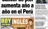 Conozca las portadas de los diarios peruanos para hoy sábado 19 de enero