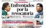 Conozca las portadas de los diarios peruanos para hoy martes 22 de enero