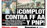 Conozca las portadas de los diarios peruanos para hoy martes 22 de enero