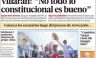 Conozca las portadas de los diarios peruanos para hoy domingo 27 de enero