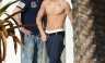 Justin Bieber se exhibe sin camisa y casi en ropa interior en Miami [FOTOS]