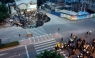 China: un agujero se tragó varias tiendas en un barrio comercial [FOTOS]