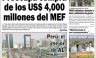 Conozca las portadas de los diarios peruanos para hoy viernes 1 de febrero