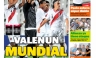 Conozca las portadas de los diarios deportivos para hoy lunes 4 de febrero