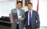 Embajador de España en el Perú, Juan Carlos Sánchez, realizó una visita protocolar al alcalde de San Miguel, Dr. Salvador Heresi