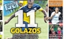 Conozca las portadas de los diarios deportivos para hoy miércoles 20 de febrero