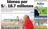 Conozca las portadas de los diarios peruanos para hoy lunes 25 de febrero