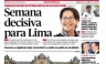 Conozca las portadas de los diarios peruanos para hoy domingo 10 de marzo