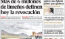 Conozca las portadas de los diarios peruanos para hoy domingo 17 de marzo