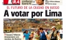 Conozca las portadas de los diarios peruanos para hoy domingo 17 de marzo