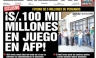 Conozca las portadas de los diarios peruanos para hoy lunes 25 de marzo