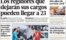 Conozca las portadas de los diarios peruanos para hoy domingo 31 de marzo