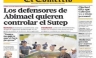 Las portadas de los diarios peruanos para hoy domingo 08 de julio