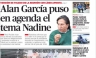 Conozca las portadas de los diarios peruanos para hoy martes 9 de abril