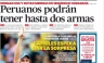 Conozca las portadas de los diarios peruanos para hoy domingo 14 de abril