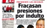 Conozca las portadas de los diarios peruanos para hoy domingo 14 de abril