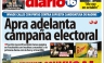 Las portadas de los diarios peruanos para hoy sábado 27 de abril
