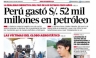 Las portadas de los diarios peruanos para hoy miércoles 1 de mayo