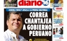 Las portadas de los diarios peruanos para hoy domingo 5 de mayo