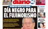 Las portadas de los diarios peruanos para hoy sábado 11 de mayo