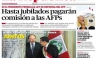 Conozca las portadas de los diarios peruanos para hoy miércoles 11 de julio