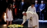 Papa Francisco reúne tres grandes religiones del mundo, con un abrazo [FOTOS]