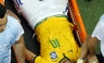Neymar volvió al campo de entrenamiento de Brasil en ambulancia [VIDEO y FOTOS]