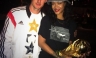 Rihanna celebró con el equipo alemán la victoria de la Copa Mundial [FOTOS]