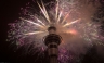 Sydney comenzó el 2015 con espectaculares fuegos artificiales sobre el puente Harbour (Fotos)