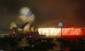 Sydney comenzó el 2015 con espectaculares fuegos artificiales sobre el puente Harbour (Fotos)