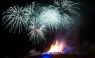 Sydney comenzó el 2015 con espectaculares fuegos artificiales sobre el puente Harbour (Fotos)