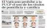 Las portadas de los diarios peruanos para hoy sábado 21 de julio