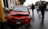 [VIDEO] Llovizna y exceso de velocidad provocan accidente en el Centro de Lima