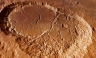 ESA revela fotos de cráteres marcianos