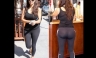 [FOTOS] Kim Kardashian lució trasero caído en restaurante