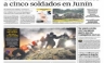 Conozca las portadas de los diarios peruanos para hoy jueves 16 de agosto