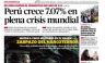 Conozca las portadas de los diarios peruanos para hoy jueves 16 de agosto