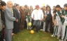 Municipio de SJM inaugura Complejo Deportivo de Grass Natural con el futbolista Hugo 'El Cholo' Sotil
