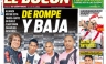 Conozca las portadas de los diarios deportivos para hoy sábado 25 de agosto