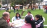 Niños rinden homenaje a Santa Rosa de Lima con lectura al aire libre